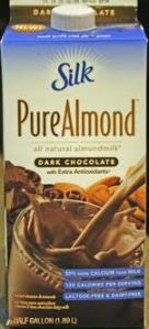 dark chocolate almond milk