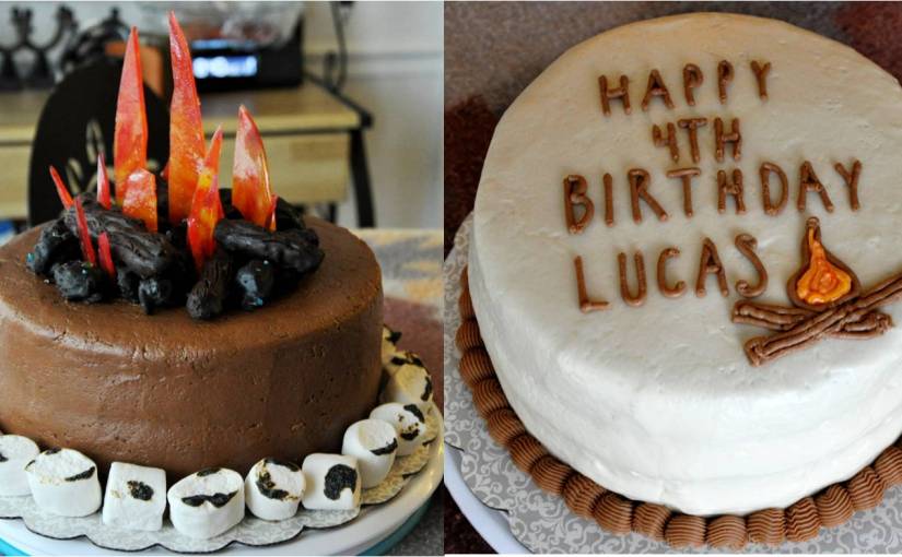 Sweet Treats Complete! Allergen-Free Campfire Chocolate Cake and Strawberry-Vanilla Cake