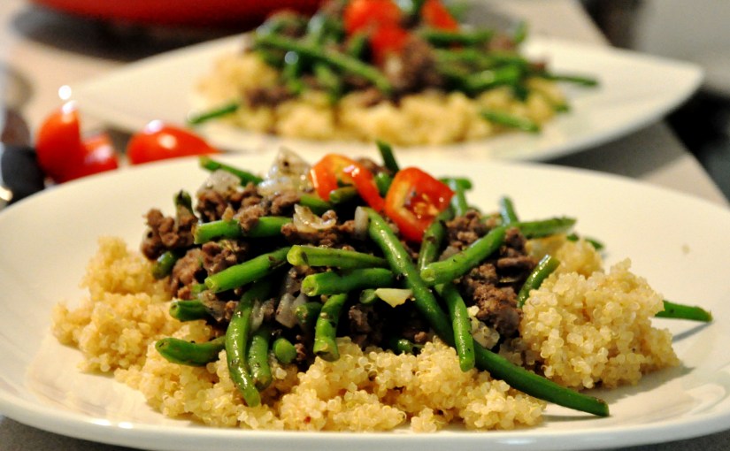 Easy Allergen-Free Weeknight Dinner Series: Savory Beef n’&nbsp;Quinoa