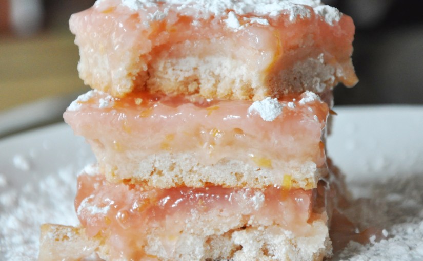 Vegan Gluten-Free Grapefruit&nbsp;Bars