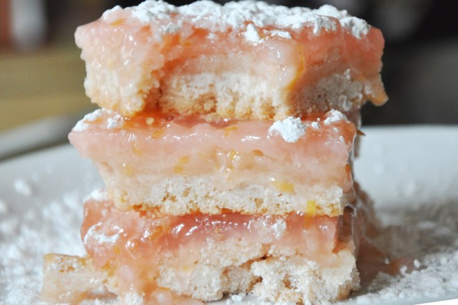 grapefruit bars